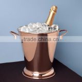 copper shiny finished classice wholsale wine bucket