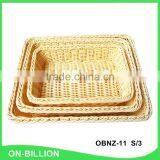 Bulk Heated Food Grade PP Rattan Basket Wholesale thumbnail-2