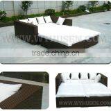 Double Rattan Sofa Bed Outdoor Rattan Furniture thumbnail-3