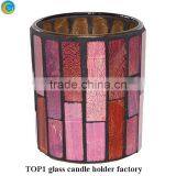 Discount Votive Candle Holders Moroccan Mosaic Glass Tea Light