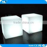 Promotional Illuminated Outdoor LED Color Changing Light Cube Furniture thumbnail-2
