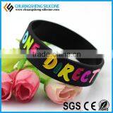 Summer Popular Ladies Favourite Silicone Bracelet, Various Printing Wristband thumbnail-2