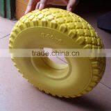 pu Wheel 3.00-4 Solid PU Foam Wheel 3.00-4, PU Solid Wheel Barrow Tire 300-4 thumbnail-2