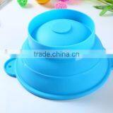 Microwave Safe Silicone Bowls Multifunction Collapsible Kitchen Bowl thumbnail-6