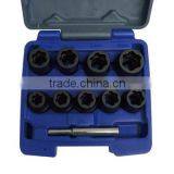 10Pcs 1/2" Dr. Tiger Bite Socket Set thumbnail-1