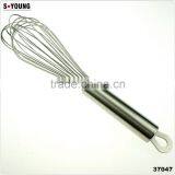 37047 10 Wires Stainless Steel Whisk With Stainless Steel Handle thumbnail-1
