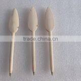 Leaf Shape Head Wood Pen/pencil thumbnail-3