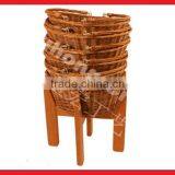 Eco-friendly Willow Basket With Handle thumbnail-4