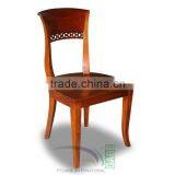 ITALY CHAIN SIDE CHAIR WOODEN SEAT thumbnail-1