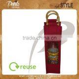 Water Proof Nylon Wine Branding Bags for Wine Seller From India thumbnail-1