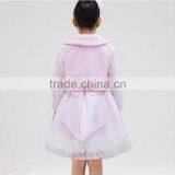 2016 Latest Girl Winter Frock Pink Cute Faux Fur Cape HSC9842 thumbnail-3