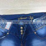 GZY Rivet Model Wahsing Women Jeans Denim African High Waist Model High Quality Stock 2017 Slim and Latest thumbnail-4