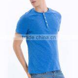 New Design of t Shirt, Round Neck With Button , 100% Coton Fabric, Raglan Sleeve thumbnail-1
