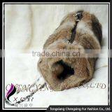 CX-H-06 New Products Design Genuine Rabbit Fur Bags Women Handbag thumbnail-3