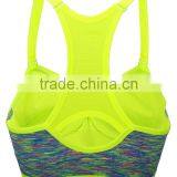 Womens Shockproof Dyeing Without Rims Sports Bra thumbnail-2