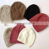 Colourful Jacquard Women and Lady Popular Knitted Winter Beanie Hat Factory thumbnail-4