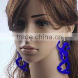 Hip Hop Custom Acrylic Letter Earring New Design Acrylic Sexyletter Earrings 2015 Punk Earring Jewelry thumbnail-2