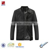 Cheap Price Mens Lightweight Ready Made Stock Bomber Jacket/ Slim Fit Black Sport Jacket without Hood