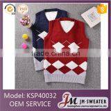 Sweater Vest Kindergarten Boys School Preschool Uniform