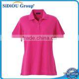 2014 High Quality Plain Pique Cotton Polo Shirt thumbnail-1