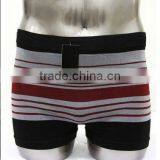 Wholesale Men Underwear Multi Strips Seamless Boxer Brief thumbnail-1