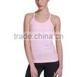 Custom Ladies Plain Strap Tank Top Seamless thumbnail-1