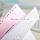 A6/64K,A5/25K,B5/18K PP Cover Notebook Cheap Customizable Wire-o Binding Writing Notebook thumbnail-3