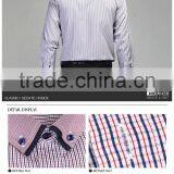 Men's New Stylish Contrast Color Oxford Formal Dress Shirts thumbnail-1