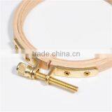 High Quality Manual Embroidery Cross Stitch Needlework Wooden Embroidery Hoop thumbnail-3