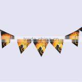 Cheap Wholesale Party Decoration Paper Felt Flag Halloween Banner thumbnail-2