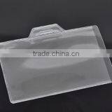 High Quality Clear Horizontal Plastic Bank Student ID Card Holder For Sale thumbnail-1