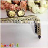 8.5cm Hello Kitty Handmade Metal Handbag Handle Clutch Purse Frame thumbnail-2