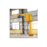 1 ton, 2 ton, 3 ton Heavy-Duty Free Standing Jib Crane For With Electric Wire Rope Hoist For Materia
