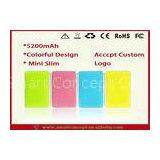 5200mah Dual USB Smartphone External Power Pack With LED Light