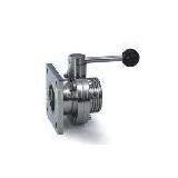 Flanged/threaded Butterfly Valve