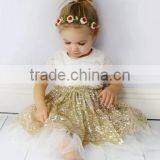 New Fancy Frock Designs Images Wholesale Price Latest Children Frocks Designs Sequin Dress thumbnail-4