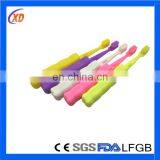 Free Samples and Lower MOQ Silicone Baby Toothbrush
