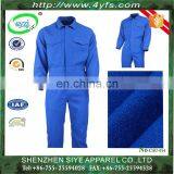OEM Factory Pure Blue 100% Cotton Safety Coverall Workwear/Engineering Uniform thumbnail-1