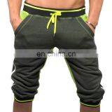 Mens Black Neon Yellow Field Training Gym Shorts thumbnail-1