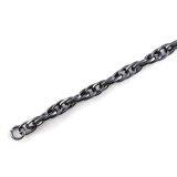 Gunmetal Decorated Metal Handbag Twisted Chains Great for Lady Shoulder Bag Straps thumbnail-1