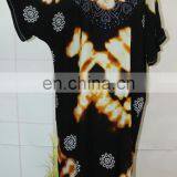 African Stone Work in Dress Guangzhou Wholesale Kaftan Style Long Kurti thumbnail-3