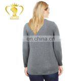 Wholesale Women Winter Clothing Knit Tops Net Blouse for Fat Mama thumbnail-2