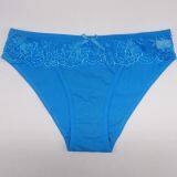 Yun Meng Ni Sexy Underwear Front Sexy Lace Waist Band Ladies Briefs Soft Cotton Women Panty thumbnail-4