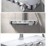 NEW Promotion Rain Shower Sets With Bracket Chrome Colour 3 Functions Foshan Factory thumbnail-3