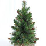 Artificial Christmas Burlap Tree