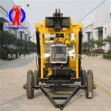 Reduce labor intensity  wheeled hydraulic core drilling rig from China