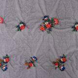 Austrian Wedding Tulle Bride Fabric Embroidery Designs Flower Lace thumbnail-2