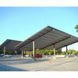 Prefab Steel Structure Canopy Garage Carport for Car Parking thumbnail-2