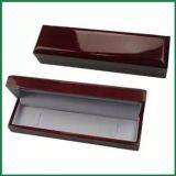 Custom Luxury Beautiful Wooden Ring Box, Wooden Jewelry Box With Shiny Reddish Brown thumbnail-4