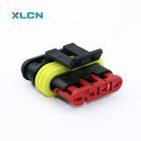 Alternate AMP Superseal 1.5 Series Amp 4 Pin Connector Housing 282106-1 282087-1 thumbnail-3